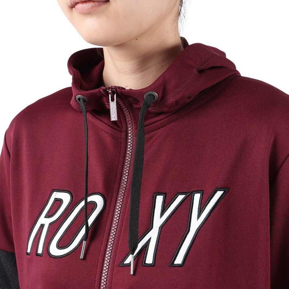 ロキシー（ROXY）（レディース）速乾 UVカット フードジップ RIVER ZIP RZP204533 BOR