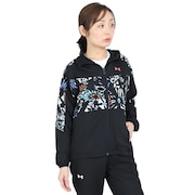 アンダーアーマー（UNDER ARMOUR）（レディース）UAメッシュ ライナー ウーブン フルジップ ジャケット プリント 1378319 001