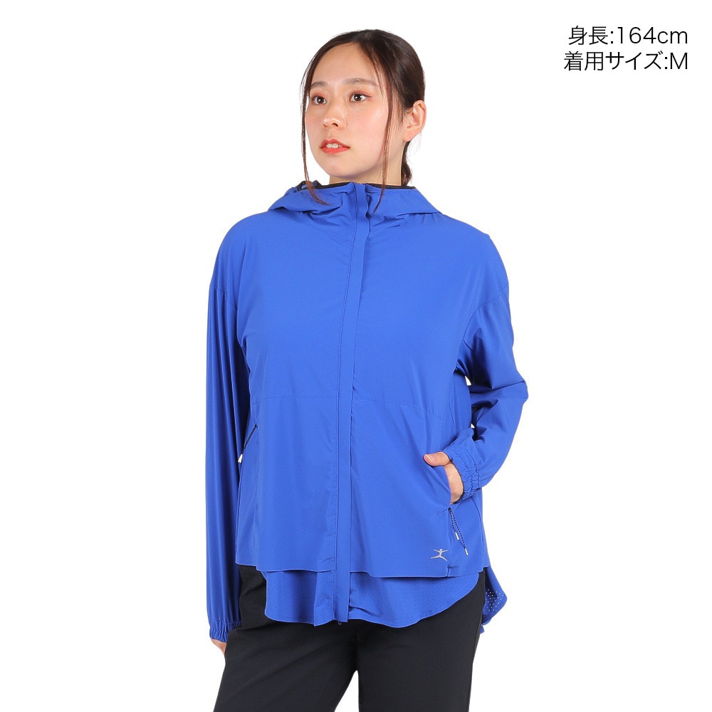ダンスキン ジャケット ダンスキンアレグロジャケット 撥水 ストレッチ UVケア DC321304 レディース ブラック M - 1