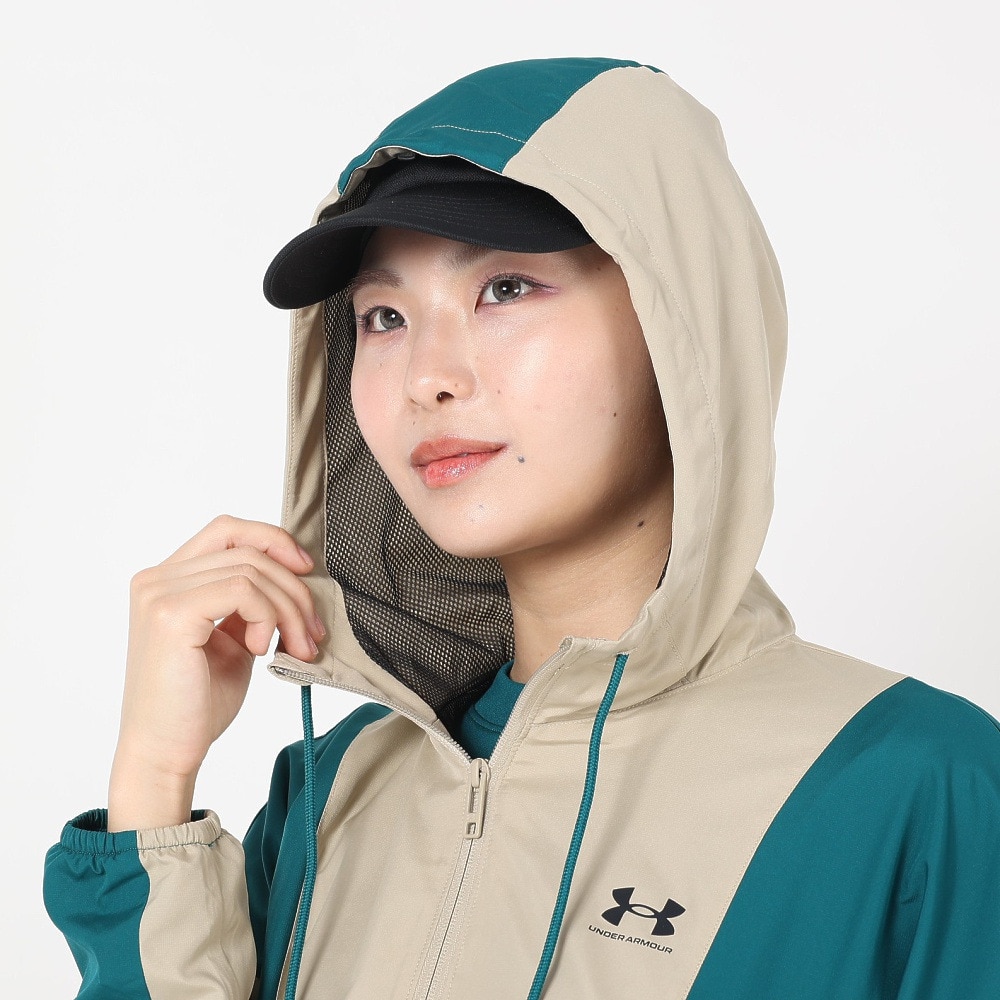 アンダーアーマー（UNDER ARMOUR）（レディース）メッシュ ライナー ウーブン ソリッド ジャケット 1384761 290