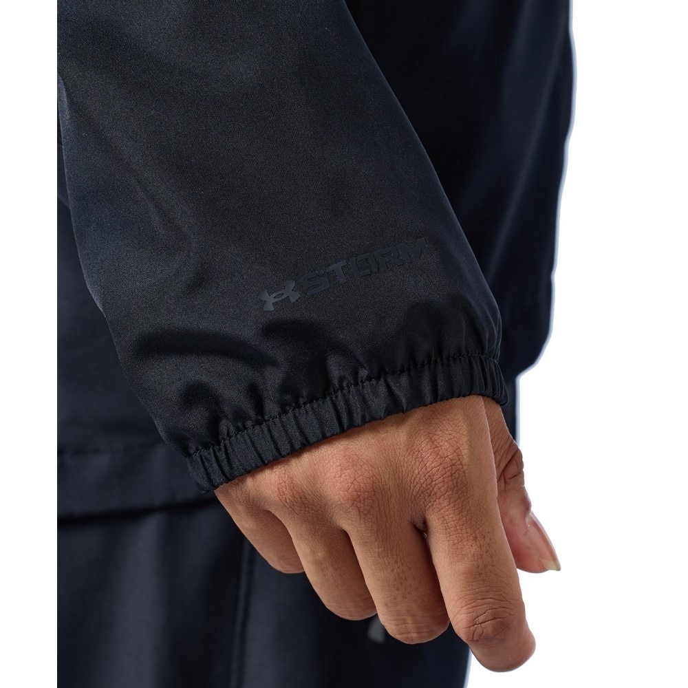 アンダーアーマー（UNDER ARMOUR）（レディース）メッシュ ウーブン フルジップ フーディー 1388194 001