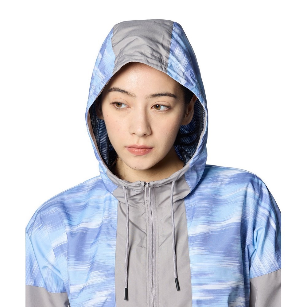 アンダーアーマー（UNDER ARMOUR）（レディース）メッシュ ウーブン フルジップ フーディー 1388194 015