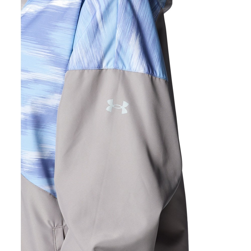 アンダーアーマー（UNDER ARMOUR）（レディース）メッシュ ウーブン フルジップ フーディー 1388194 015
