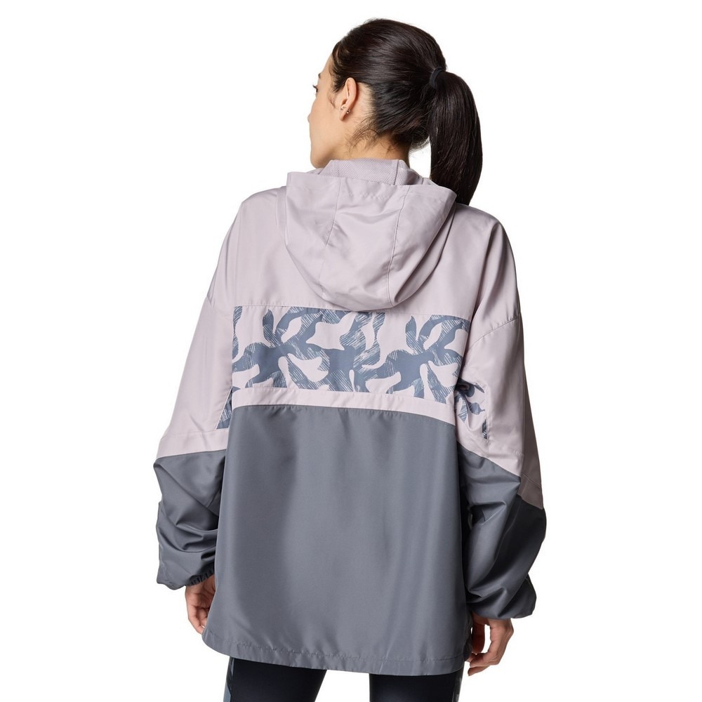 アンダーアーマー（UNDER ARMOUR）（レディース）メッシュ ライナー ウーブン プリント フルジップ フーディー 6001384 009