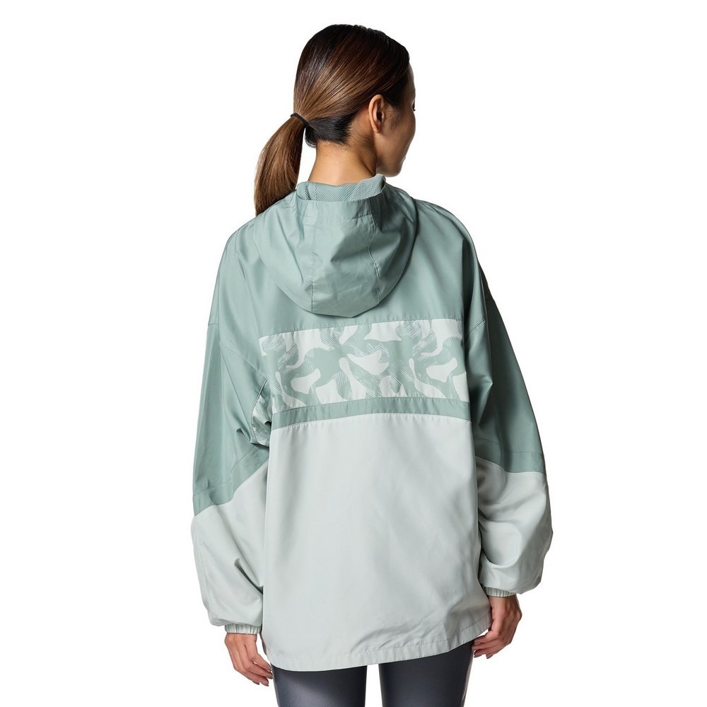 アンダーアーマー（UNDER ARMOUR）（レディース）メッシュ ライナー ウーブン プリント フルジップ フーディー 6001384 348
