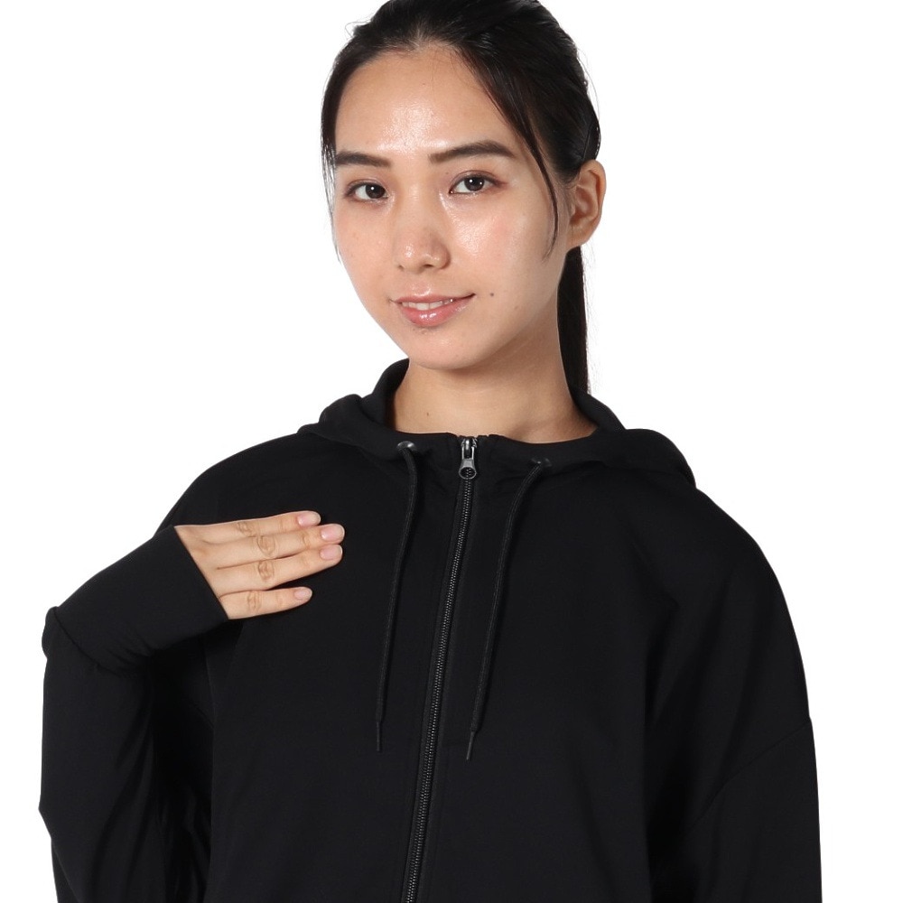 ロキシー（ROXY）（レディース）YOU ARE ENOUGH ジップアップ フーディー 25SPRZP251520BLK