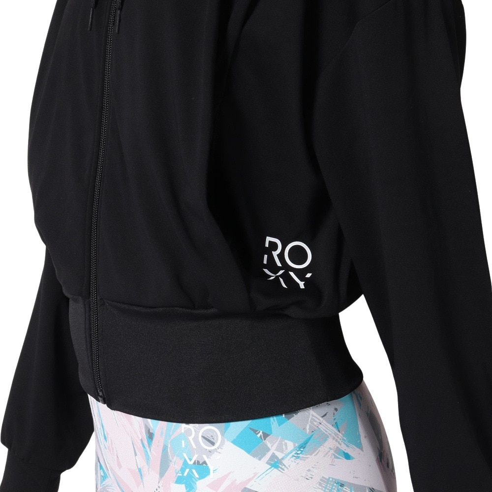 ロキシー（ROXY）（レディース）YOU ARE ENOUGH ジップアップ フーディー 25SPRZP251520BLK