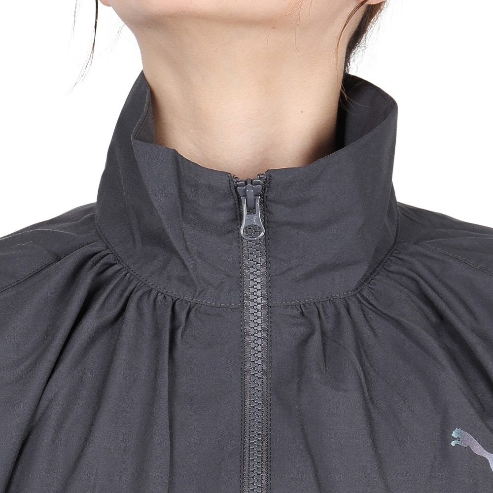 プーマ（PUMA）（レディース）トレーニング トレイン エッジ ウラメッシュライナー ウーブン ジャケット 527989 44 BLK