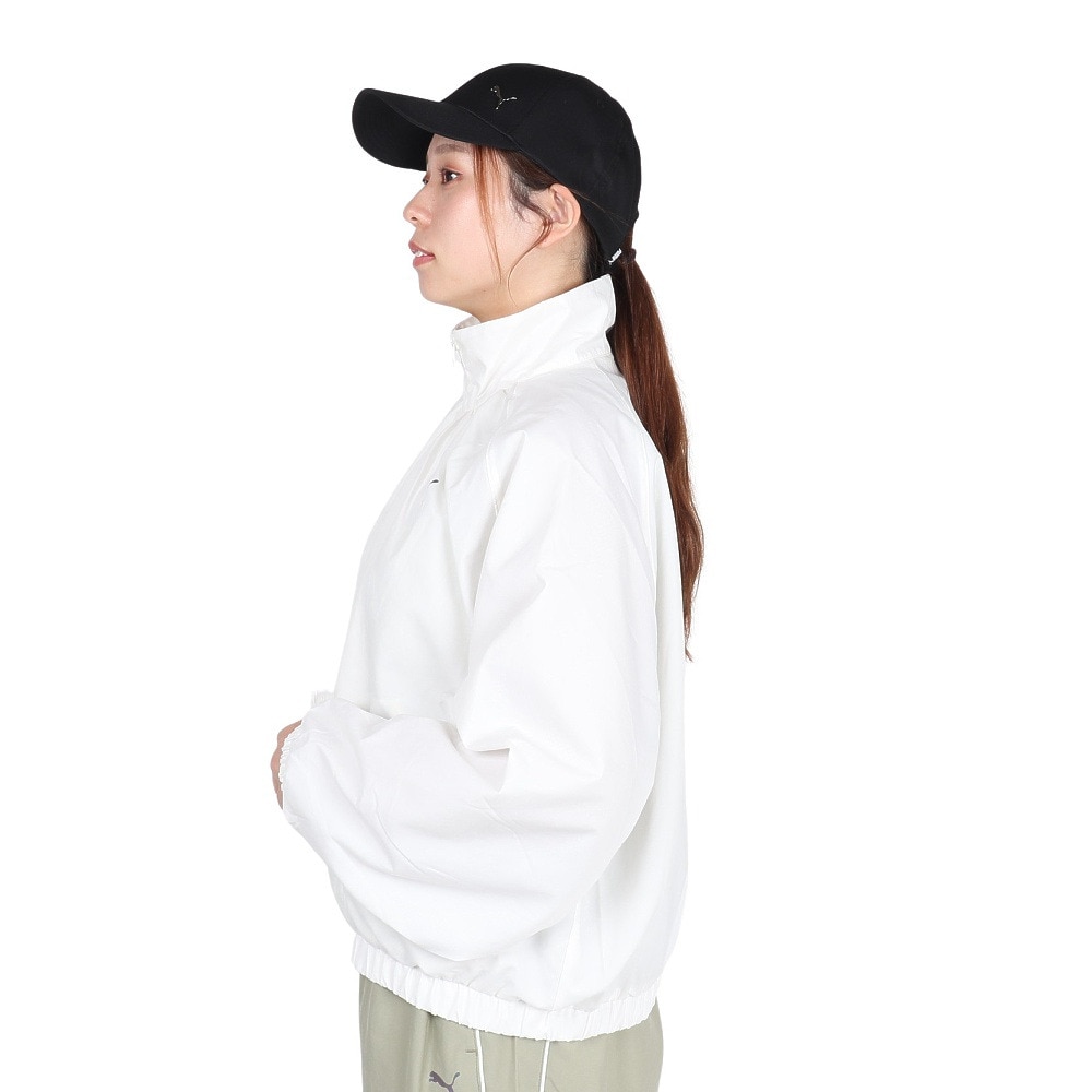 プーマ（PUMA）（レディース）トレーニング トレイン エッジ ウラメッシュライナー ウーブン ジャケット 527989 87 OWHT