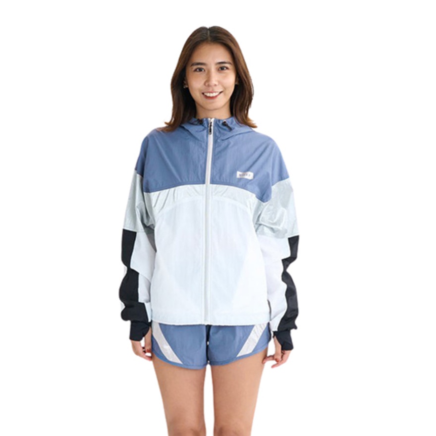 ロキシー（ROXY）（レディース）ALL TIME ACTIVE JACKET フィットネス ジャケット 25FWRJK254505BLU