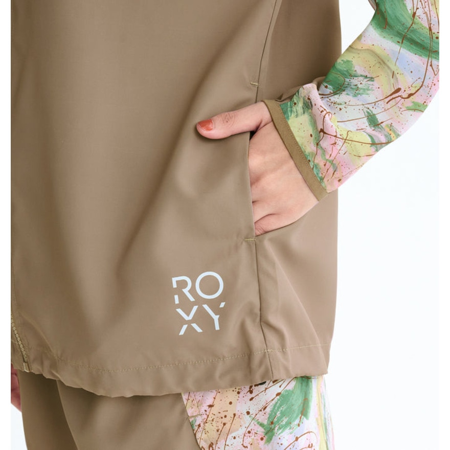 ロキシー（ROXY）（レディース）HAVE A GREAT DAY JACKET フィットネス ジャケット 25FWRJK254517BRN