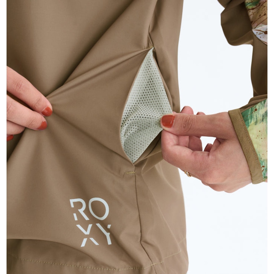 ロキシー（ROXY）（レディース）HAVE A GREAT DAY JACKET フィットネス ジャケット 25FWRJK254517BRN
