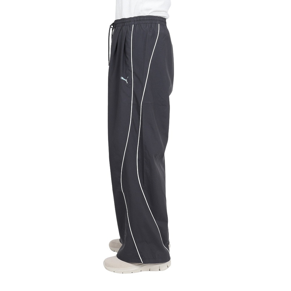 プーマ（PUMA）（レディース）トレーニング トレイン エッジ ウラメッシュライナー ウーブン パンツ 527990 44 BLK