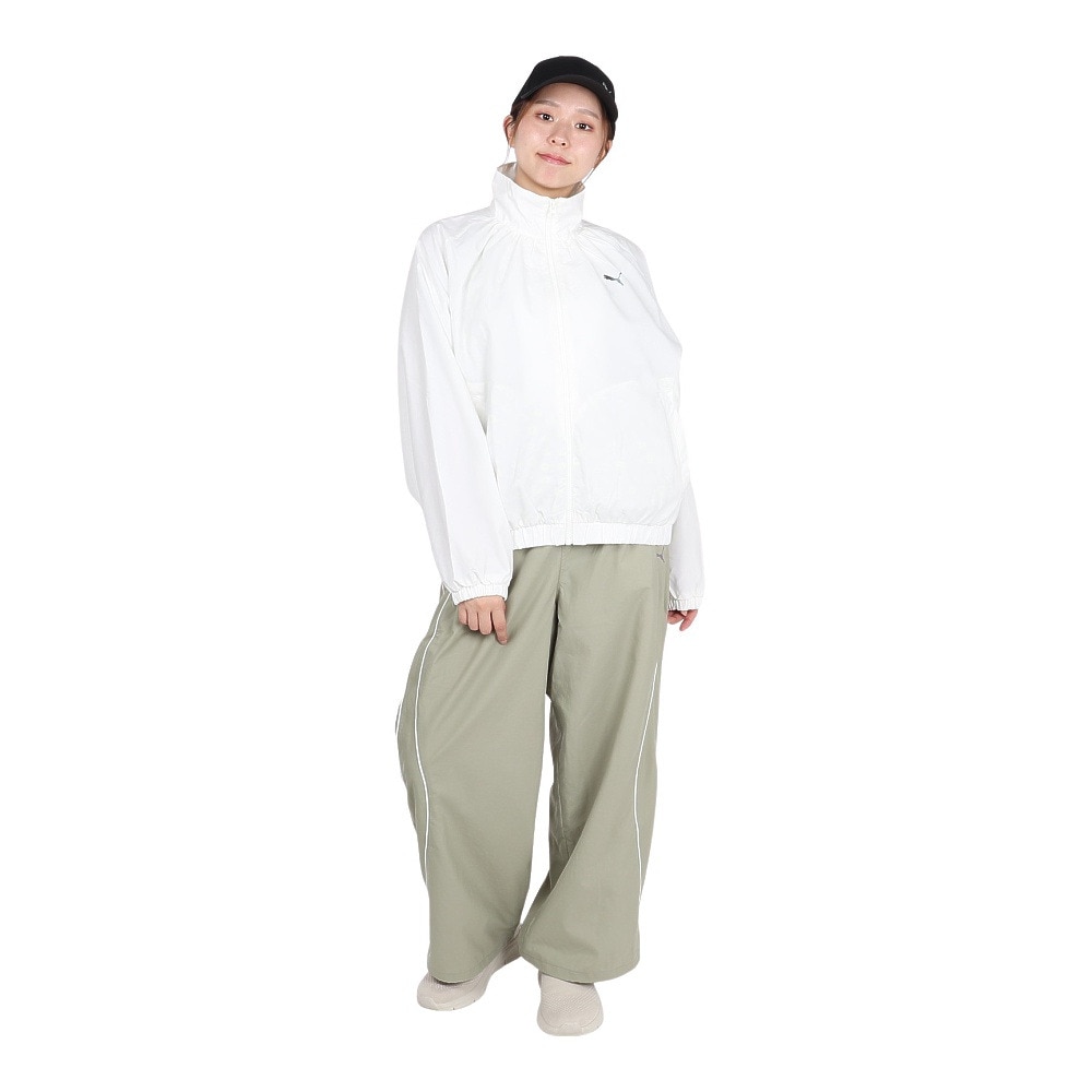 プーマ（PUMA）（レディース）トレーニング トレイン エッジ ウラメッシュライナー ウーブン パンツ 527990 82 KHK