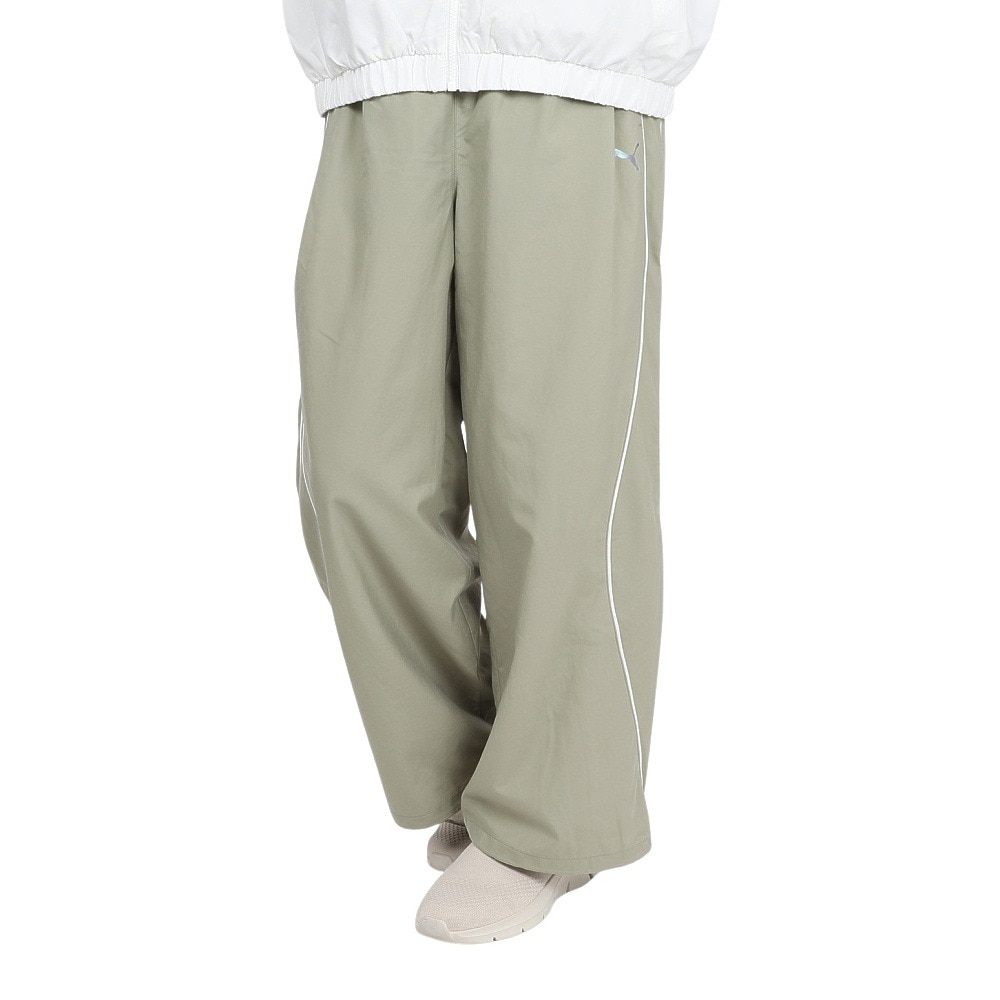 プーマ（PUMA）（レディース）トレーニング トレイン エッジ ウラメッシュライナー ウーブン パンツ 527990 82 KHK