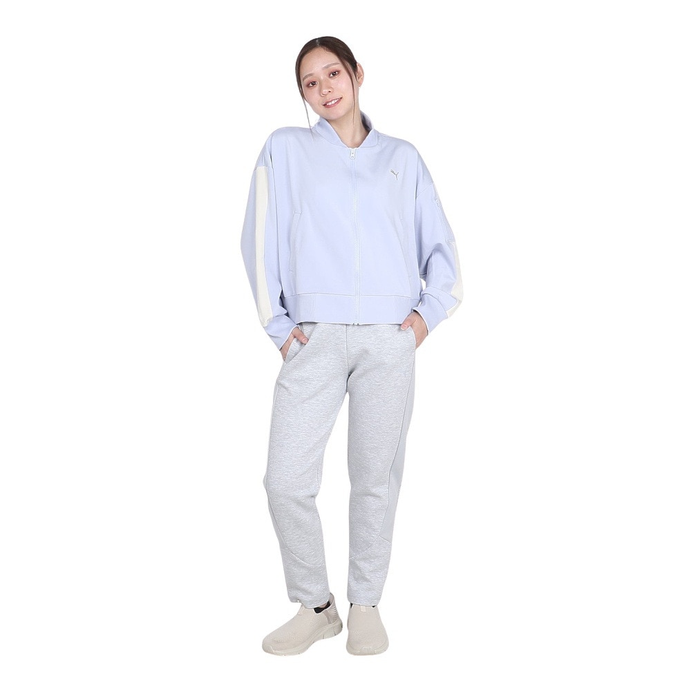 プーマ（PUMA）（レディース）トレーニング トレイン エッジ ニットジャケット 527017 47 LVD