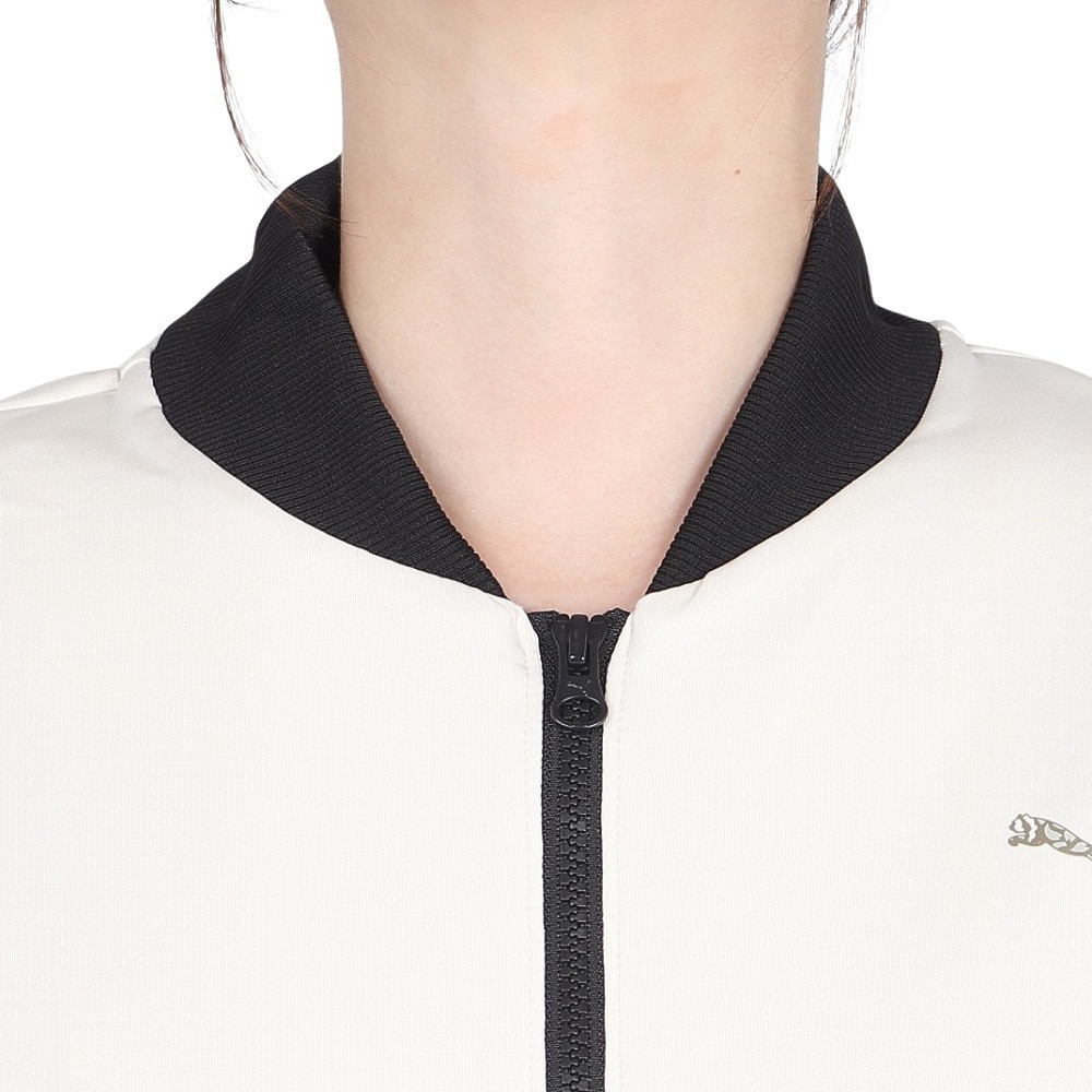 プーマ（PUMA）（レディース）トレーニング トレイン エッジ ニットジャケット 527017 87 BEG