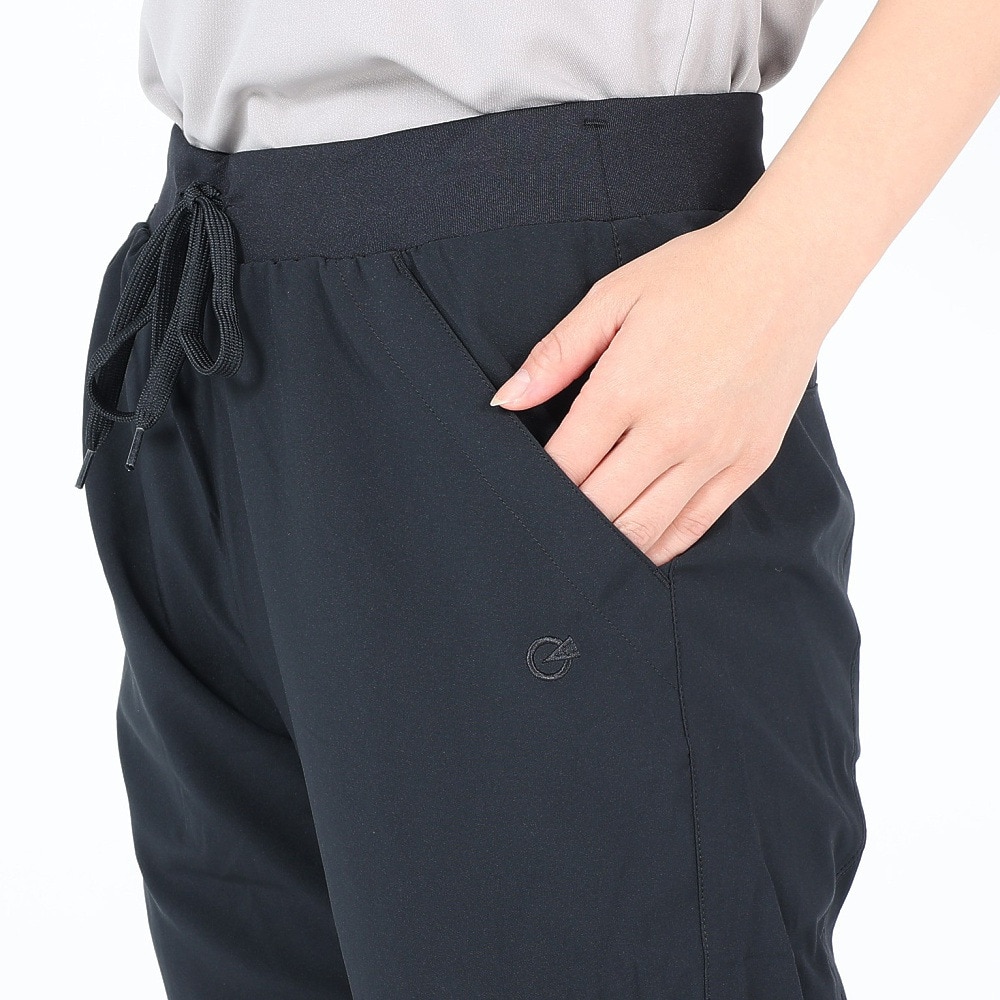 ジーフィット（G-FIT）（レディース）パンツ uv 速乾 ストレッチ ブラック 黒 エアパン スタンダードロングパンツ GF-N309PP-B ヨガ フィットネスウェア