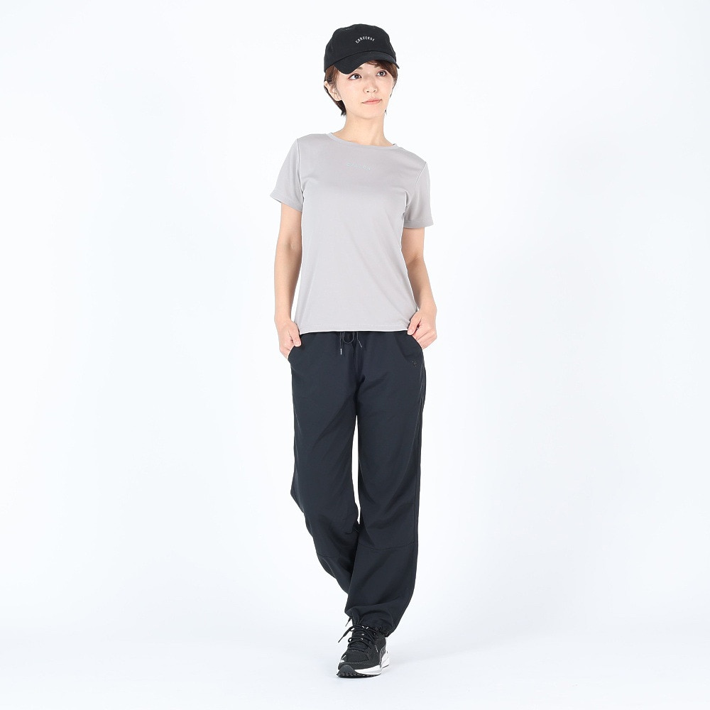 ジーフィット（G-FIT）（レディース）パンツ uv 速乾 ストレッチ ブラック 黒 エアパン スタンダードロングパンツ GF-N309PP-B ヨガ フィットネスウェア