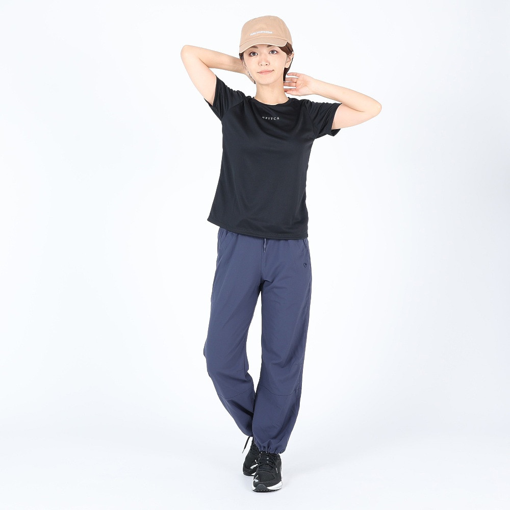 ジーフィット（G-FIT）（レディース）パンツ uv 速乾 ストレッチ エアパン スタンダードロングパンツ GF-N309PP-NV