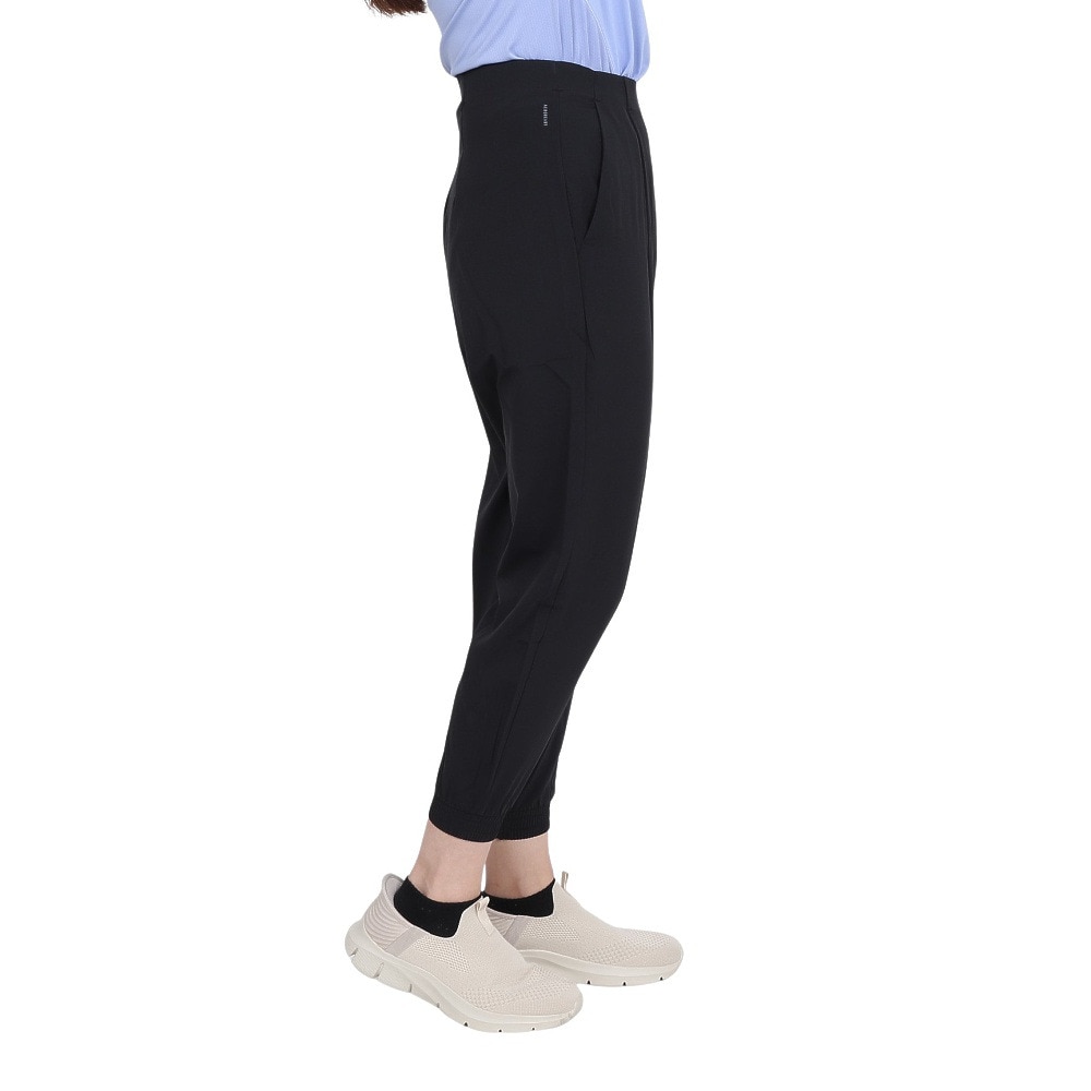 アディダス（adidas）（レディース）AEROREADY トレイン エッセンシャルズ ミニマル ロゴ ウーブンパンツ HAT74-IJ5923
