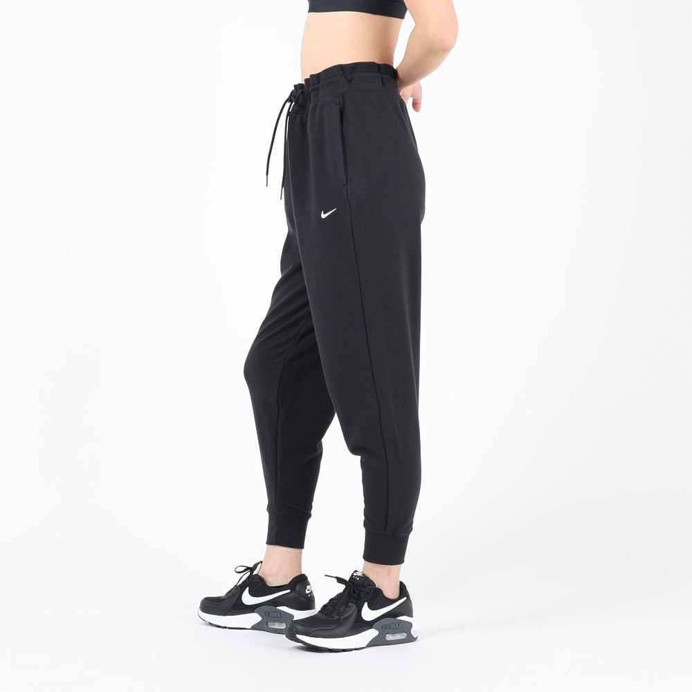 ナイキ（NIKE）（レディース）ドライフィット ハイウエスト 7/8 フレンチ テリー ジョガーパンツ FB5435-010