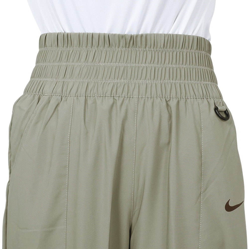 ナイキ（NIKE）（レディース）パンツ オリーブ ドライフィット ワン ウルトラ ハイウエストパンツ FZ4786-053