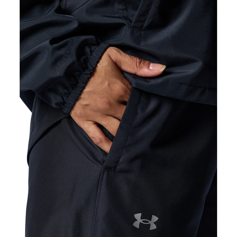 アンダーアーマー（UNDER ARMOUR）（レディース）メッシュ ウーブン パンツ 1388195 001