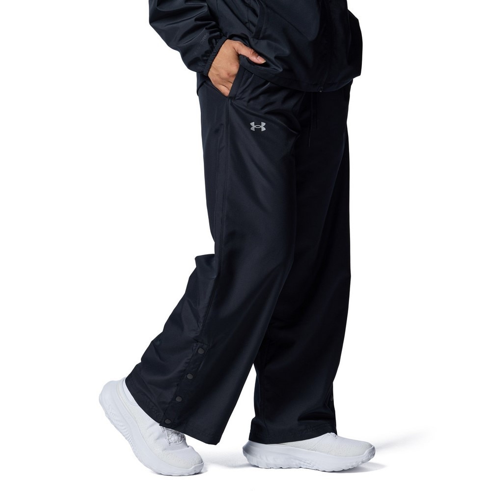 アンダーアーマー（UNDER ARMOUR）（レディース）メッシュ ウーブン パンツ 1388195 001