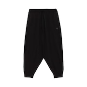 (レディース)ヨガ スタジオ リラックス ニット パンツ 527016 01 BLK