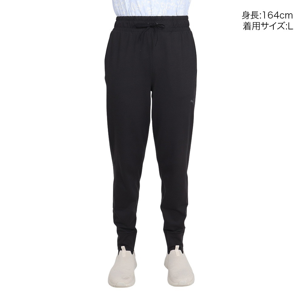 プーマ（PUMA）（レディース）ヨガ スタジオ ファンデーション ニット パンツ 527072 01 BLK