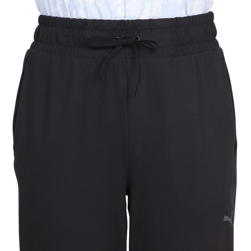 プーマ（PUMA）（レディース）ヨガ スタジオ ファンデーション ニット パンツ 527072 01 BLK