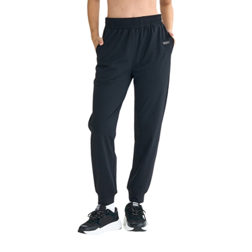 ロキシー（ROXY）（レディース）YOUR ALLY PANTS フィットネス 裏起毛レギンス フルレングス 25FWRPT254525BLK