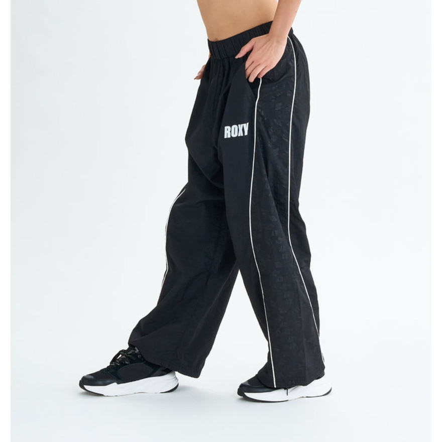 ロキシー（ROXY）（レディース）HAVING FUN PANTS フィットネス 撥水加工ロングパンツ 25FWRPT254538BLK
