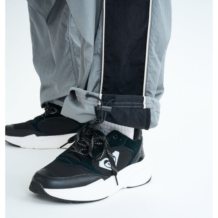 ロキシー（ROXY）（レディース）NAIL IT PARACHUTE PANTS フィットネス ロングパラシュートパンツ 25FWRPT254543GRY