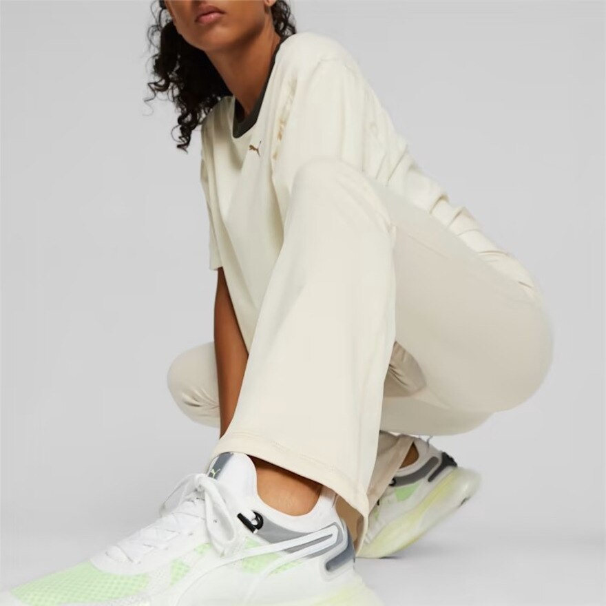 プーマ（PUMA）（レディース）ロゴ LOVE ブーツカット タイツ 524631 87 KNR