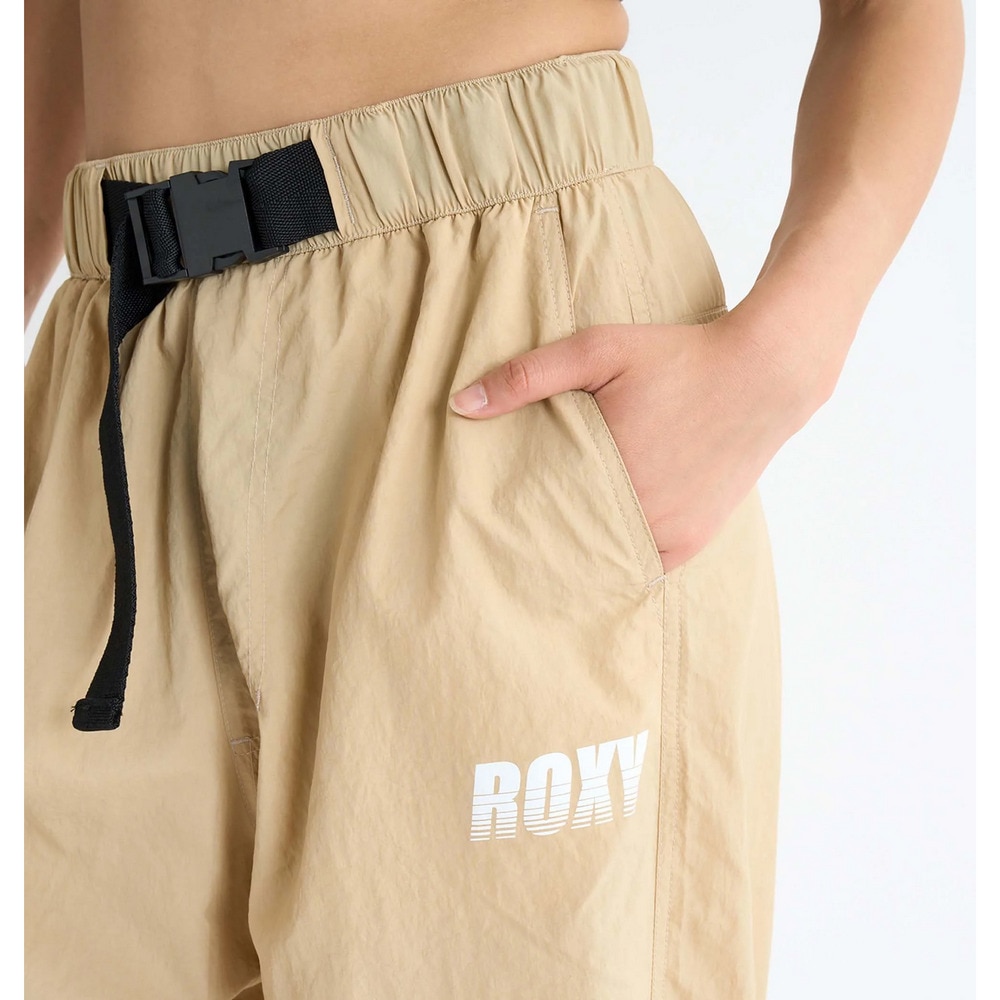 ロキシー（ROXY）（レディース）WIGGLE JIGGLE パラシュートパンツ25SPRPT251550BEG