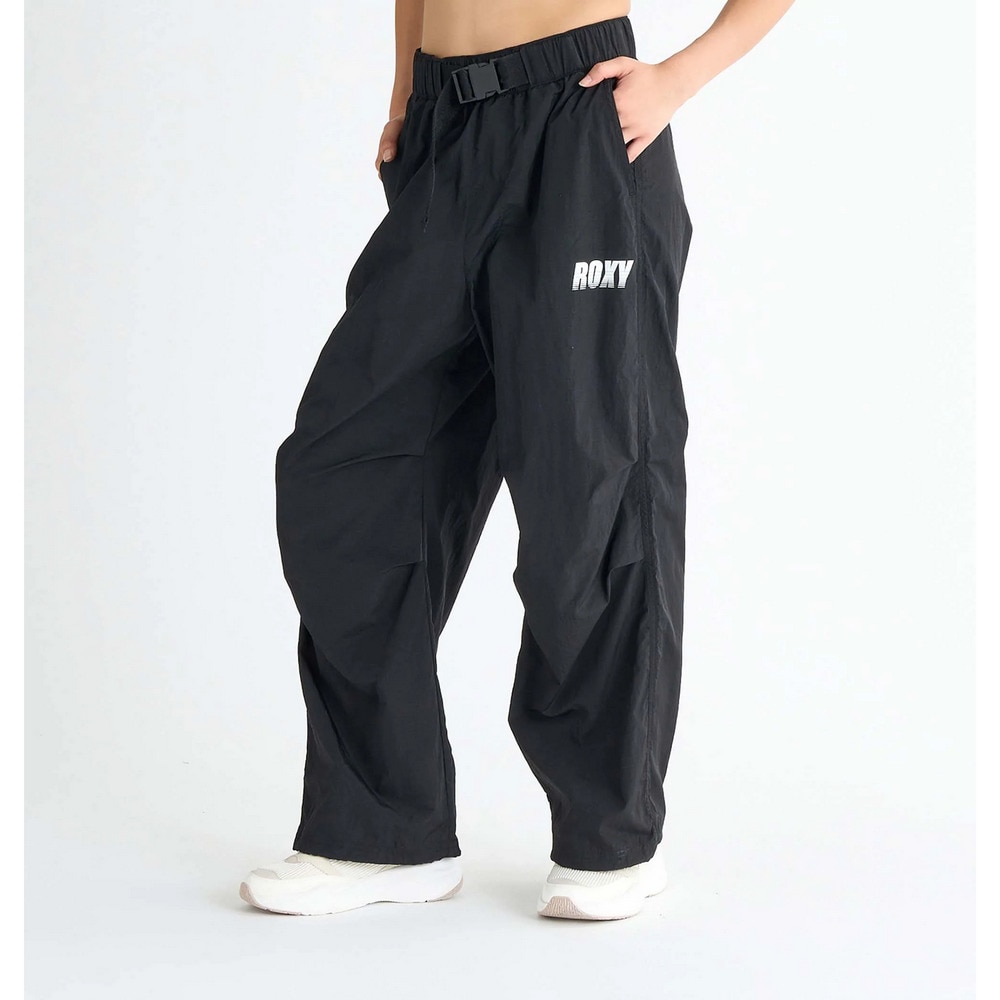 ロキシー（ROXY）（レディース）WIGGLE JIGGLE パラシュートパンツ 25SPRPT251550BLK