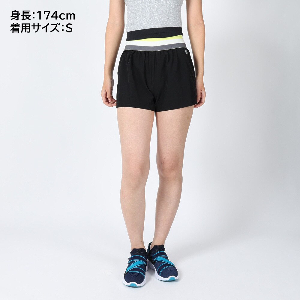 ロキシー（ROXY）（レディース）撥水 ストレッチ ショーツ IRIDESCENCE SHORTS RPT211513 BLK