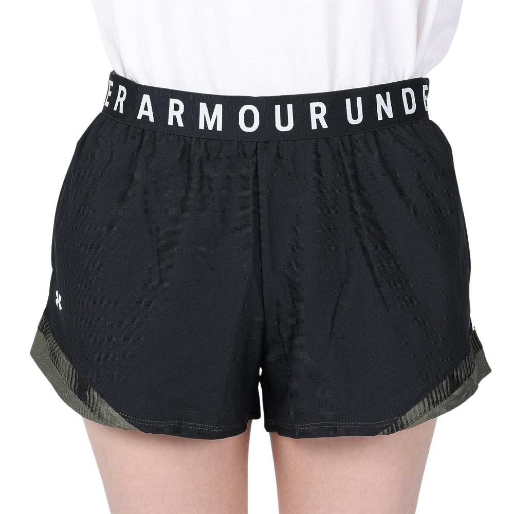 アンダーアーマー（UNDER ARMOUR）（レディース）ショートパンツ レディース プレーアップ トリコット 3.0 1360940 008