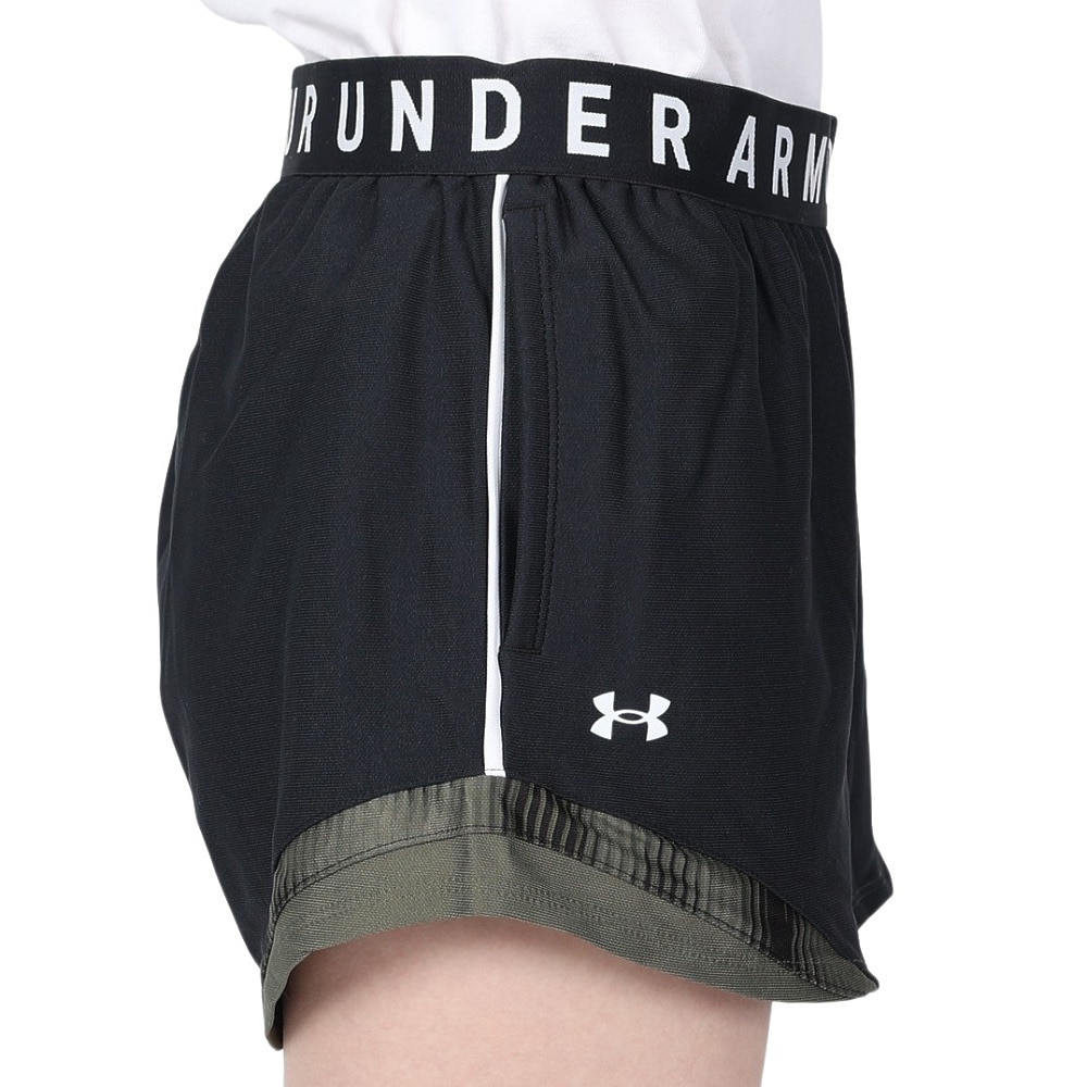 アンダーアーマー（UNDER ARMOUR）（レディース）ショートパンツ レディース プレーアップ トリコット 3.0 1360940 008