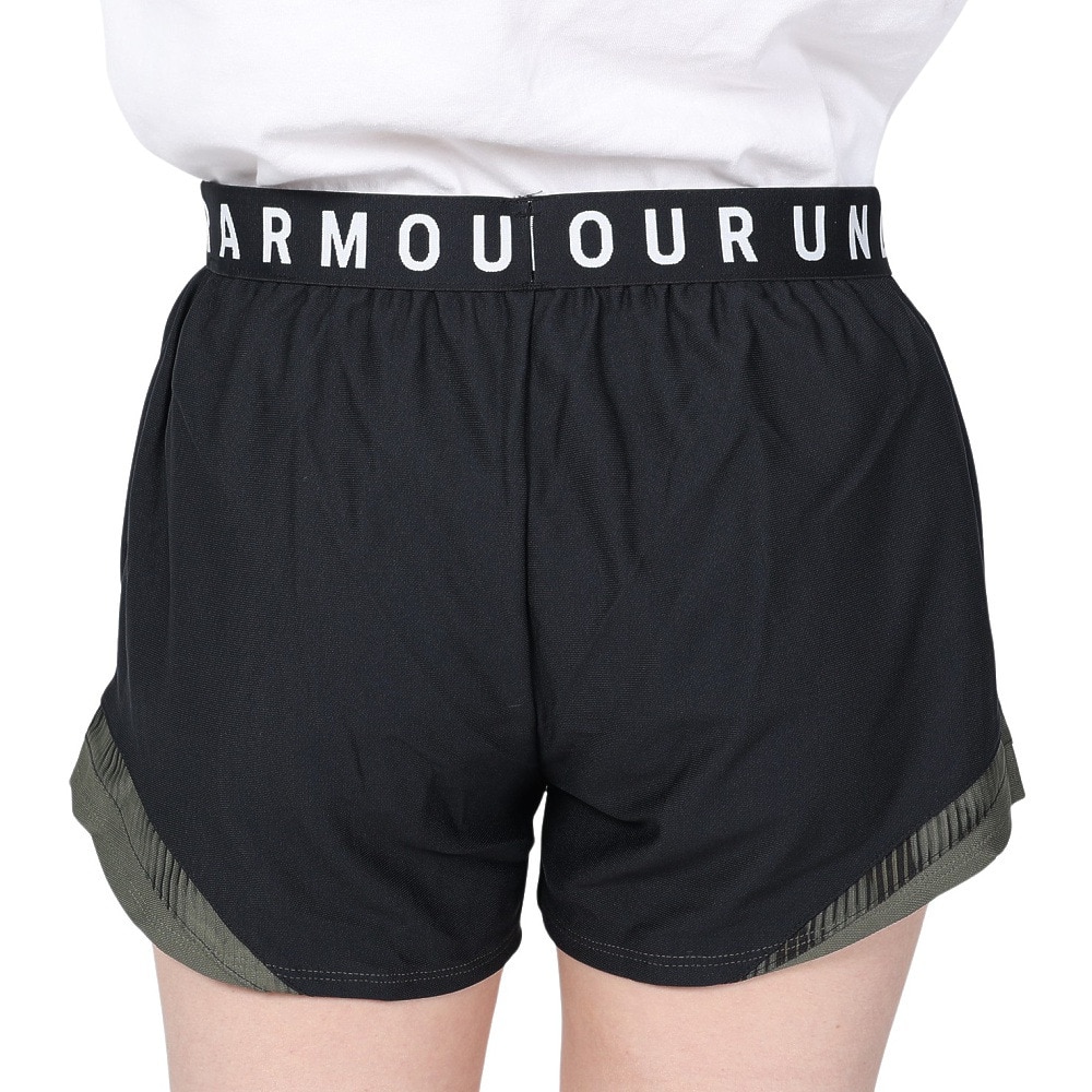 アンダーアーマー（UNDER ARMOUR）（レディース）ショートパンツ レディース プレーアップ トリコット 3.0 1360940 008