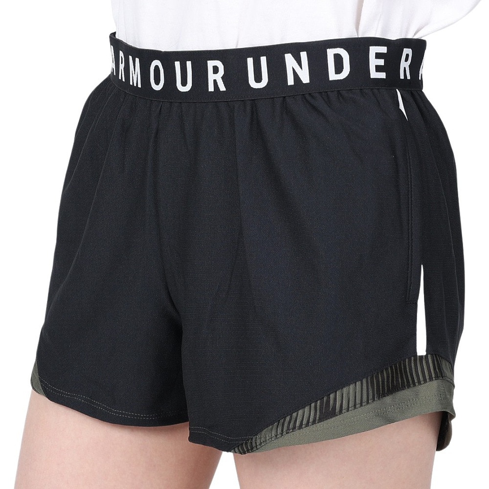 アンダーアーマー（UNDER ARMOUR）（レディース）ショートパンツ レディース プレーアップ トリコット 3.0 1360940 008