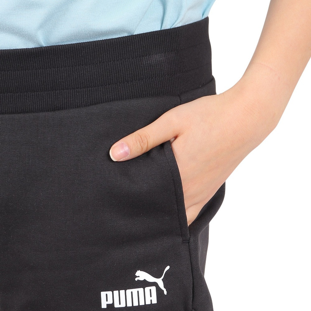 プーマ（PUMA）（レディース）ESS 4インチ スウェットショーツ 588695 01 BLK