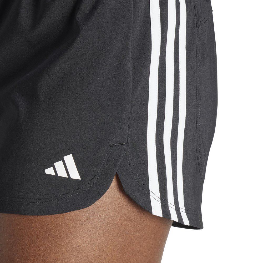 アディダス（adidas）（レディース）ペーサートレーニング スリーストライプス ウーブンハイライズショーツ KMC69-IT7760