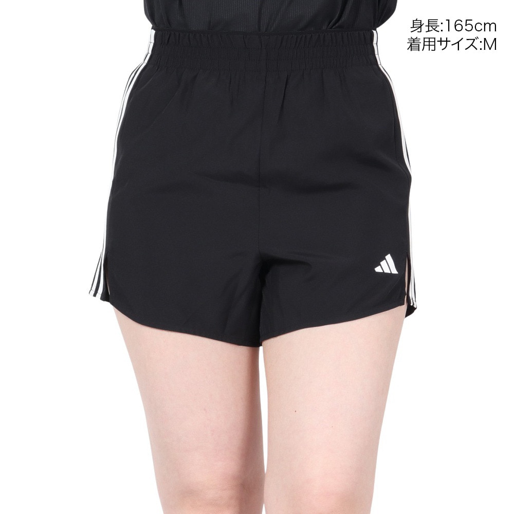アディダス（adidas）（レディース）スリーストライプス ハイライズショーツ KWH27-JF4359