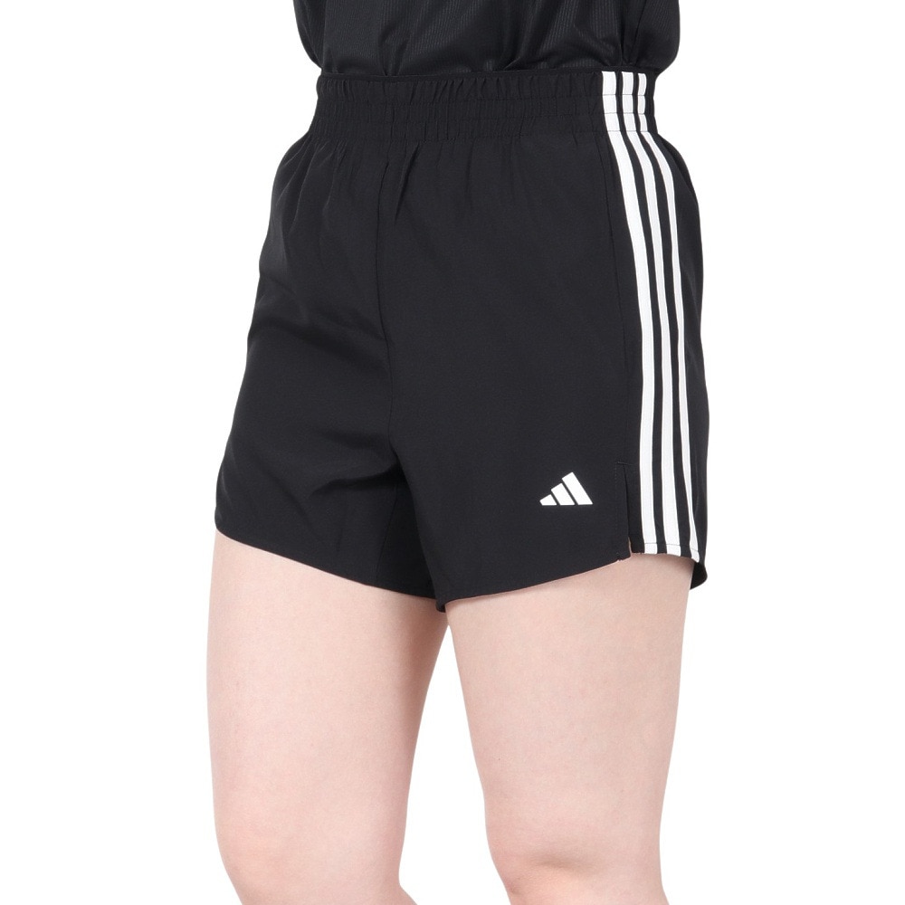 アディダス（adidas）（レディース）スリーストライプス ハイライズショーツ KWH27-JF4359