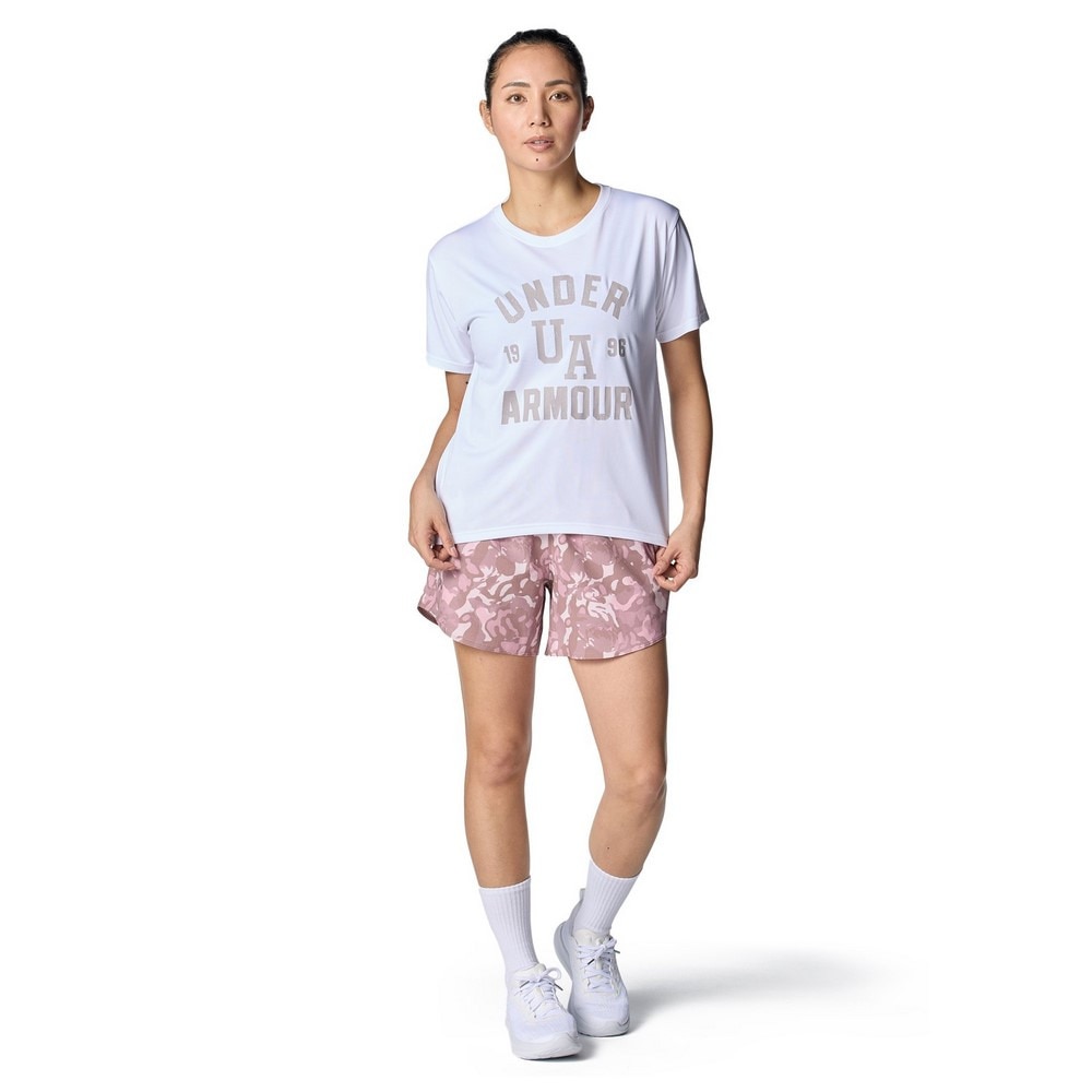 アンダーアーマー（UNDER ARMOUR）（レディース）フレックスウーブン ノベルティ ショーツ 6001381 647