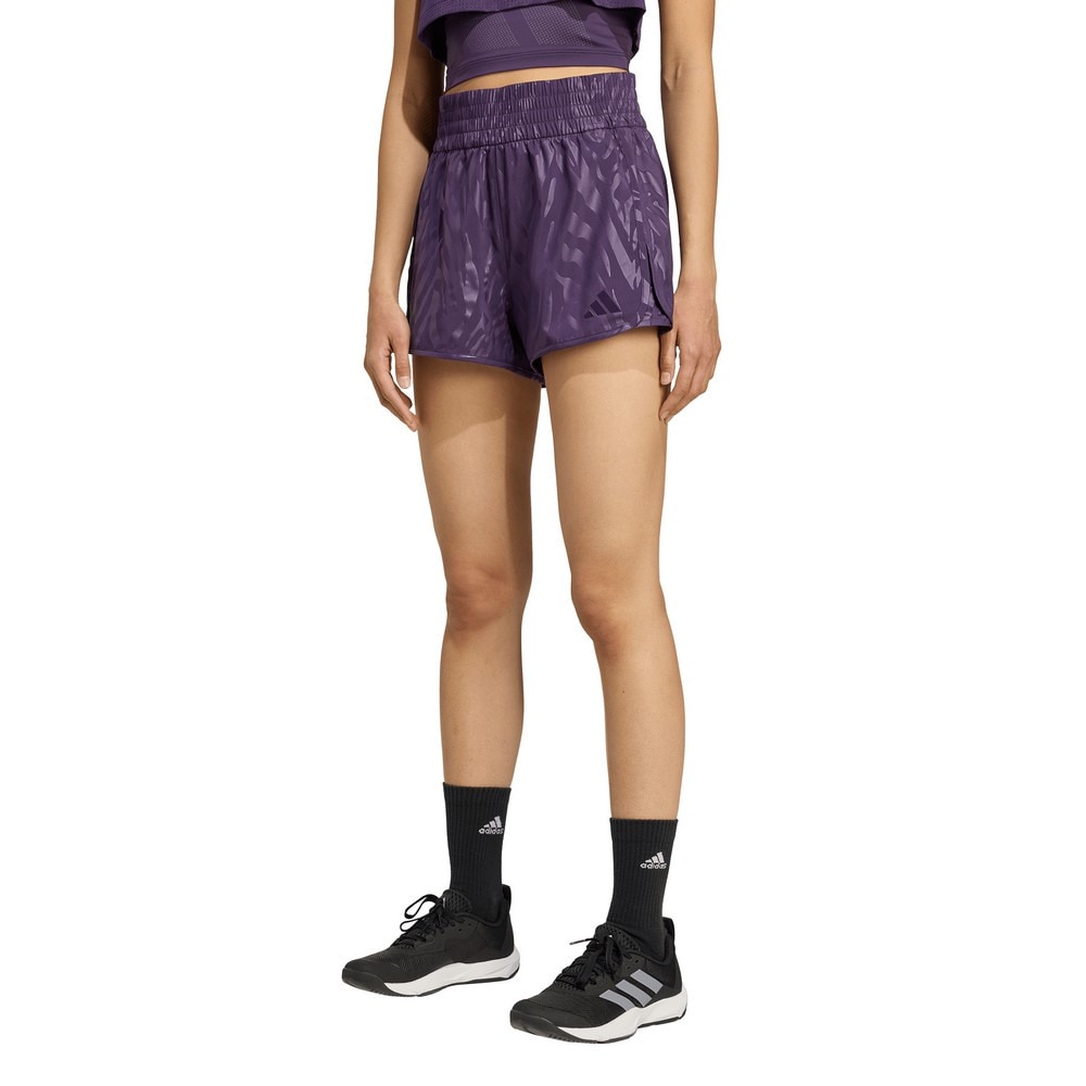 アディダス（adidas）（メンズ、レディース）AOP ペーサー トレーニング ウーブン ハイライズ ショーツ KKQ03-JX7300