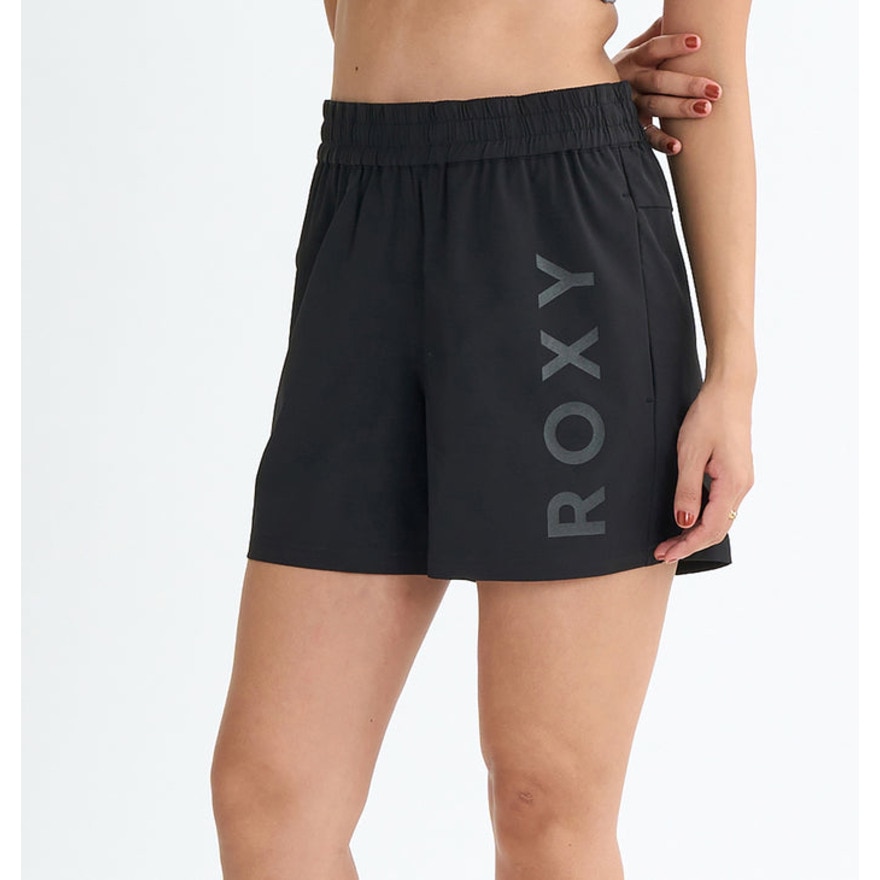 ロキシー（ROXY）（レディース）MY 1ST ROXY SHORTS フィットネス 4WAYストレッチ ョート丈パンツ 25FWRPT254530BLK